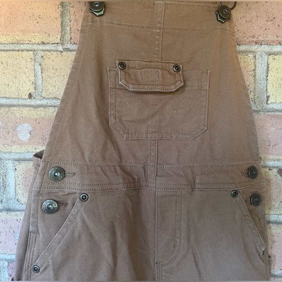 Duluth Trading Co Boys Size 5' DuluthFlex Fire Hose Bib Overalls - worn gently - Picture 3 of 6